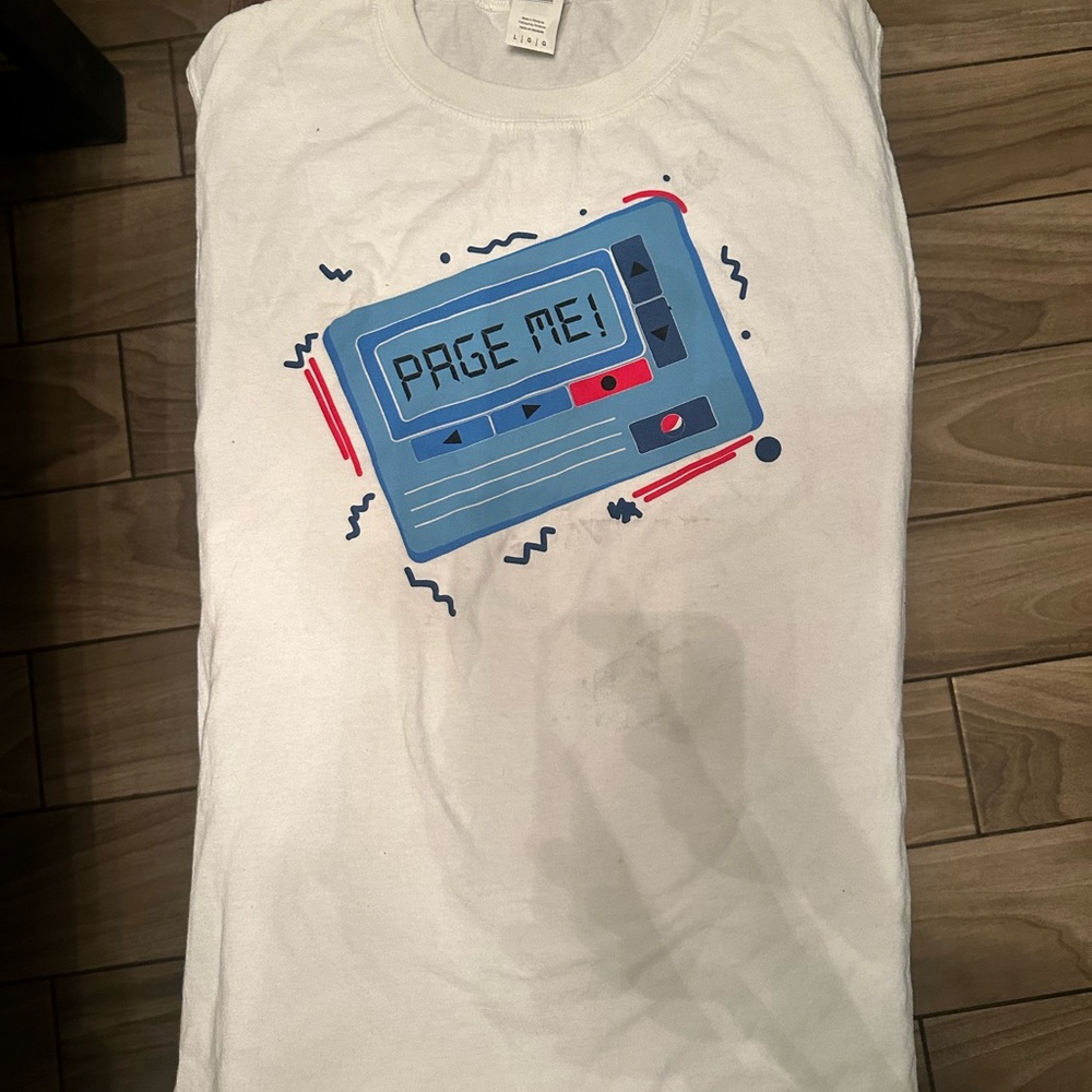 Vintage Pepsi Crystal Gildan Ultra Cotton White T-Shirt sleveless 90’s